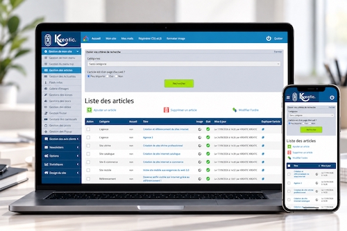 Outils de gestion de site web
