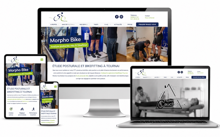Exemple de création de site vitrine KREATIC