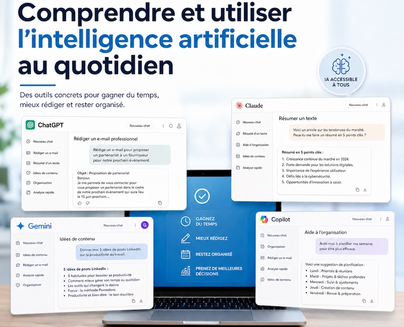 Formation &agrave; l&rsquo;intelligence artificielle pour les salari&eacute;s d&rsquo;une entreprise lilloise