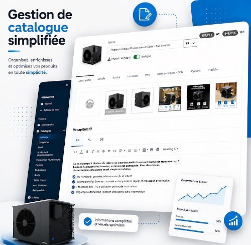 Gestion d'un catalogue produit évolutif