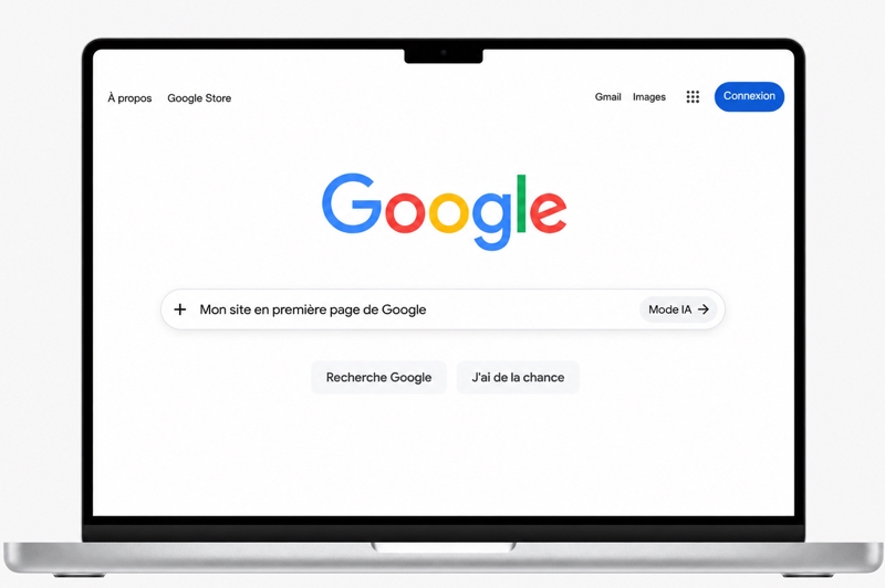 Illustration des résultats de recherche Google