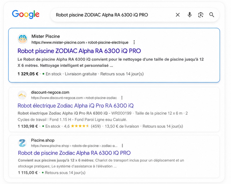 Référencement naturel d'une boutique PrestaShop près de Lille par KREATIC