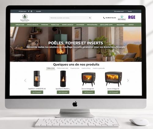 site catalogue de poele a pelleets