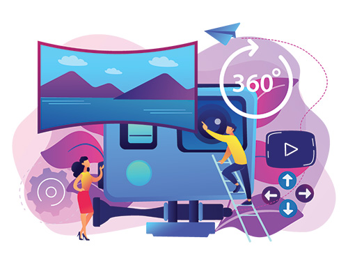 Cr&eacute;ation de visite virtuelle 360 degr&eacute;s &agrave; Lille
