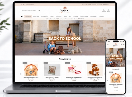 Vente en ligne de vêtements et accessoires pour enfants - Yanki Boutique