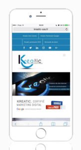 Site mobile par KREATIC